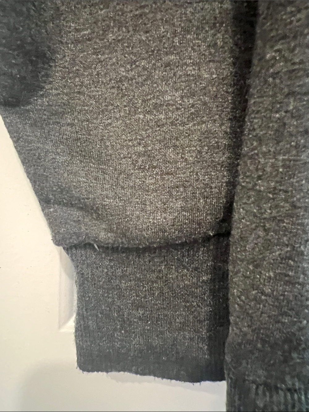 Beginning Boutique Dark Charcoal Sweatshirt with White and Blue GIGI Lettering - Picture 8 of 16